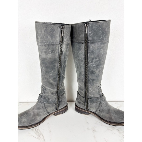 Wolverine Women’s Margo Gray Leather Riding Boots Sz 5.5 - Picture 5 of 11